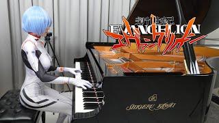 「A Cruel Angel's Thesis」Neon Genesis Evangelion OP Ver.2 - Ru's Piano