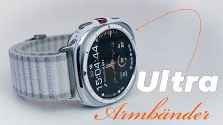 Galaxy Watch Ultra - Samsung Marine und Trail Armbänder | mein Fazit