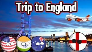 Trip to England󠁧󠁢󠁥󠁮󠁧󠁿️ | #countryballs #worldprovinces #mapping #india #viral