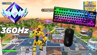 SteelSeries Apex Pro TKL ASMR  Ranked Reload Solo's Satisfying Fortnite Gameplay 240FPS 4K