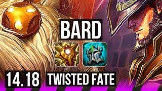 BARD & Ashe vs TWISTED FATE & Jhin (SUP) | 76% winrate, 3/2/16 | EUW Grandmaster | 14.18