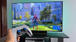 Spider Man 2 (Free Roam) PS5 Slim Gameplay | LG OLED C4