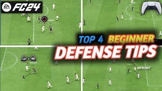 How to defend in ea fc 24 for BEGINNERS in only 4 minutes