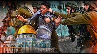 Tentara Israel Menangkap Anak kecil Seperti halnya menangkap Penjahat