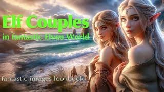 Elf Couples in fantastic Elven World - Beautiful Elf Girls