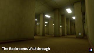 The Backrooms  Walkthrough Levels 0-16 - Roblox (Outdated Guide)