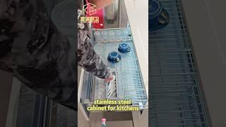 Master Kitchen Design with Freestanding Stainless Steel Cabinets - KBIS 2025