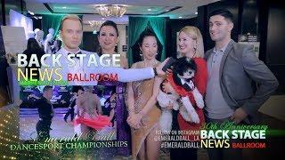 Interview with Inga Demetryan and Eduard Sargsyan | Emerald Ball 2019 | Ballroom BackStage