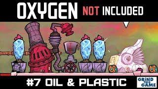 Setting up and Cooling the Oil Refinery & Polymer Press - Oxygen Not Included OIL UPGRADE #7 [4k]