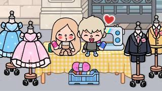 Little best friends become fashion designers 🩷️ | Toca life story | Toca Boca