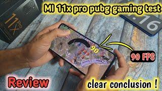 mi 11x pro pubg gaming review | battery drain test | PUBG gameplay | FPS