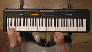 Синтезатор CASIO CT S100 серии Casiotone небольшой и лёгкий