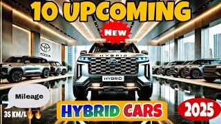 10 UPCOMING HYBRID CARS LAUNCH IN INDIA 2025 | PRICE, LAUNCH DATE | UPCOMING CARS 2025