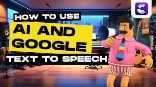 How to Use AI and Google Text To Speech in CreateStudio