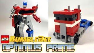 How To Build A Mini Lego  Bumblebee Movie Optimus Prime V2