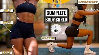 MAX OUT: 35-МИНУТНЫЙ FULL BODY SHRED ДОМА~Расширяйте свои границы дома | FRESH START EP 1