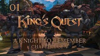 Let's Play King's Quest - Ep.01 - A Knight to Remember - A Compassionate Knight!