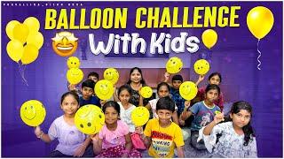 Ballon Challenge game with kids #fun #comedy #games #richakka