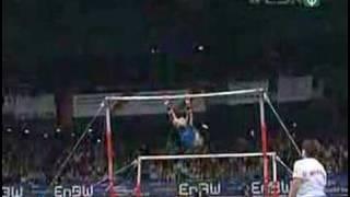 Russian rookie Semenova takes uneven bars world title