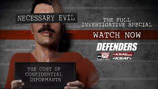 WATCH: “‘A Necessary Evil’: The Cost of Confidential Informants,” a KSAT 12 Defenders investigat...