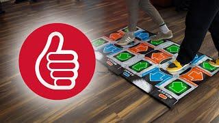 Retro Arcade Dance Mat (Two Player) - Thumbs Up!