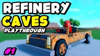 A NEW ORE MINING EMPIRE!! - Refinery Caves Roblox Part 1