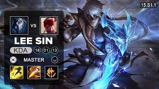 Lee Sin vs Kindred Jungle - KR Master - Patch 15.S1.1 Season 15