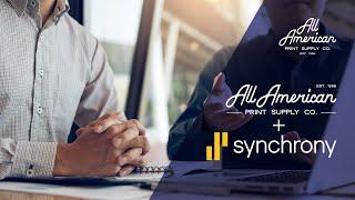 Synchrony Financing | AA Print Supply