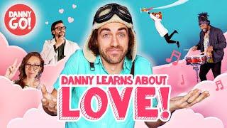 Danny Go Learns About Love! /// Valentine's Day Videos for Kids