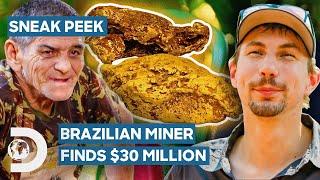 Brazilian Miner Finds $30 Million Of Gold In 15 Days! | Gold Rush: Parker's Trail