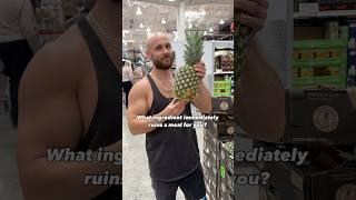 I love pineapple but I don’t want it in my dinner! What ruins a meal for you? #shorts #foodie