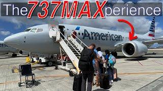 American Airlines 737 MAX First Class Review