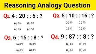 Analogy reasoning || analogy || reasoning practice set || coding decoding reasoning tricks