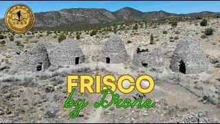 Frisco, Utah by Drone (Once a metal detecting dreamland)