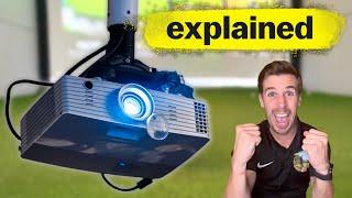 Golf Simulator Projectors - Everything You Need to Know!