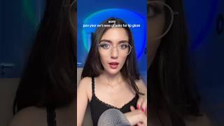 pov your ex‘s new girl asks for lipgloss 🩵 #asmr #shorts #shortvideo