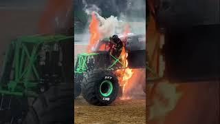 Check out these crazy monster truck tricks!