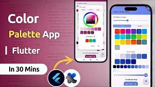 1 Flutter | Build Color Pelette App + Flex_Color  Plugin (Hindi Tutorial)