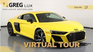 Virtual Tour : 2022 AUDI R8 V10 PERFORMANCE