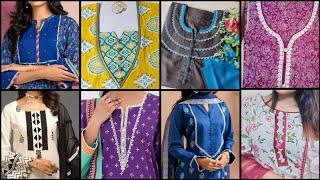 Top 50 winter neck design ideas/Neck designs for printed cotton suits/Neck Design 2025/Gala Design