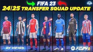 24/25 Squad Update V4 For FIFA 23 (New Managers - Players - Transfers - Promoted Teams)