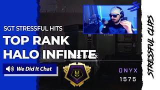 Sgt Stressful Hits TOP RANK (ONYX) In HALO INFINITE