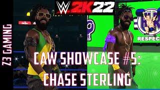 CAW Showcase #5: Chase Sterling [WWE 2K22]