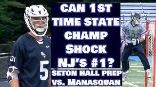 Can 1st Time State Champ Knock Off National Power?  Seton Hall Prep/Manasquan in Kirst Cup Semis!