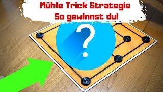 Mühle spielen Trick  Mit dieser Strategie gewinnst du fast immer