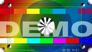 DEMO Video encoding quality test table FullHD by Alexandr Tsvet