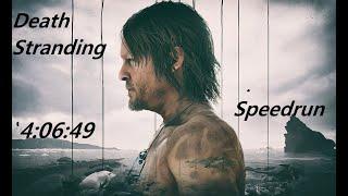 Death Stranding Speedrun in 4:06:49