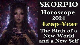 SCORPIO - HOROSCOPE FOR YOU 2024┃Birth of a New World & New Self #goroscope #scorpio #2024 #success