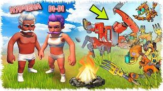 Зұлым роботтардың арасында выживание (Scrap Mechanic)