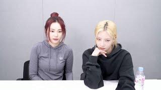 Jinsoul accidentally said "Blockberry" (feat. Kim Lip's reaction)